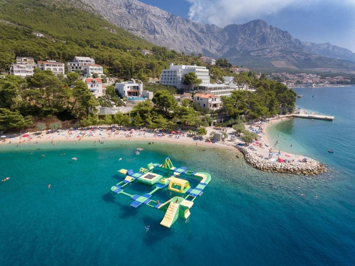 Luxury Seafront Villa Brela Pride With Private Heated Pool At The Beach In Brela - Baska Voda エクステリア 写真